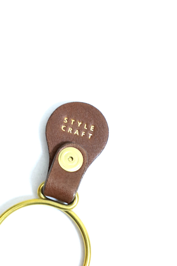 STYLE CRAFT small goods / Key Hook Circle - Oil Peach Limited-Brown