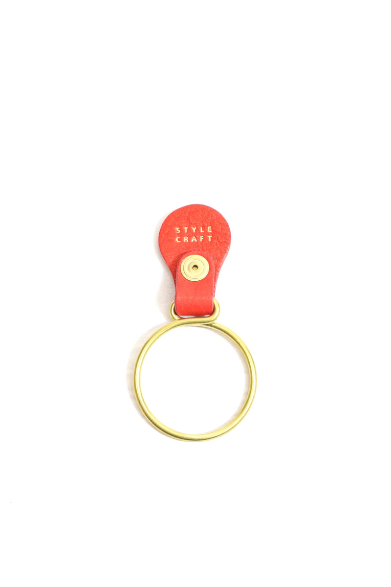 STYLE CRAFT small goods / Key Hook Circle - Oil Peach Limited-Smark Red