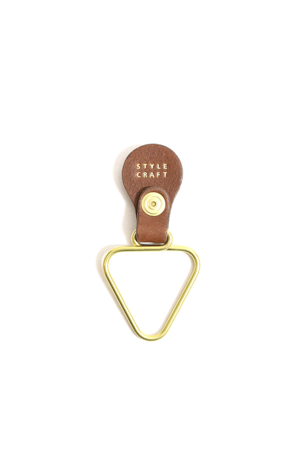 STYLE CRAFT small goods / Key Hook Triangle - Oil Peach Limited-Brown