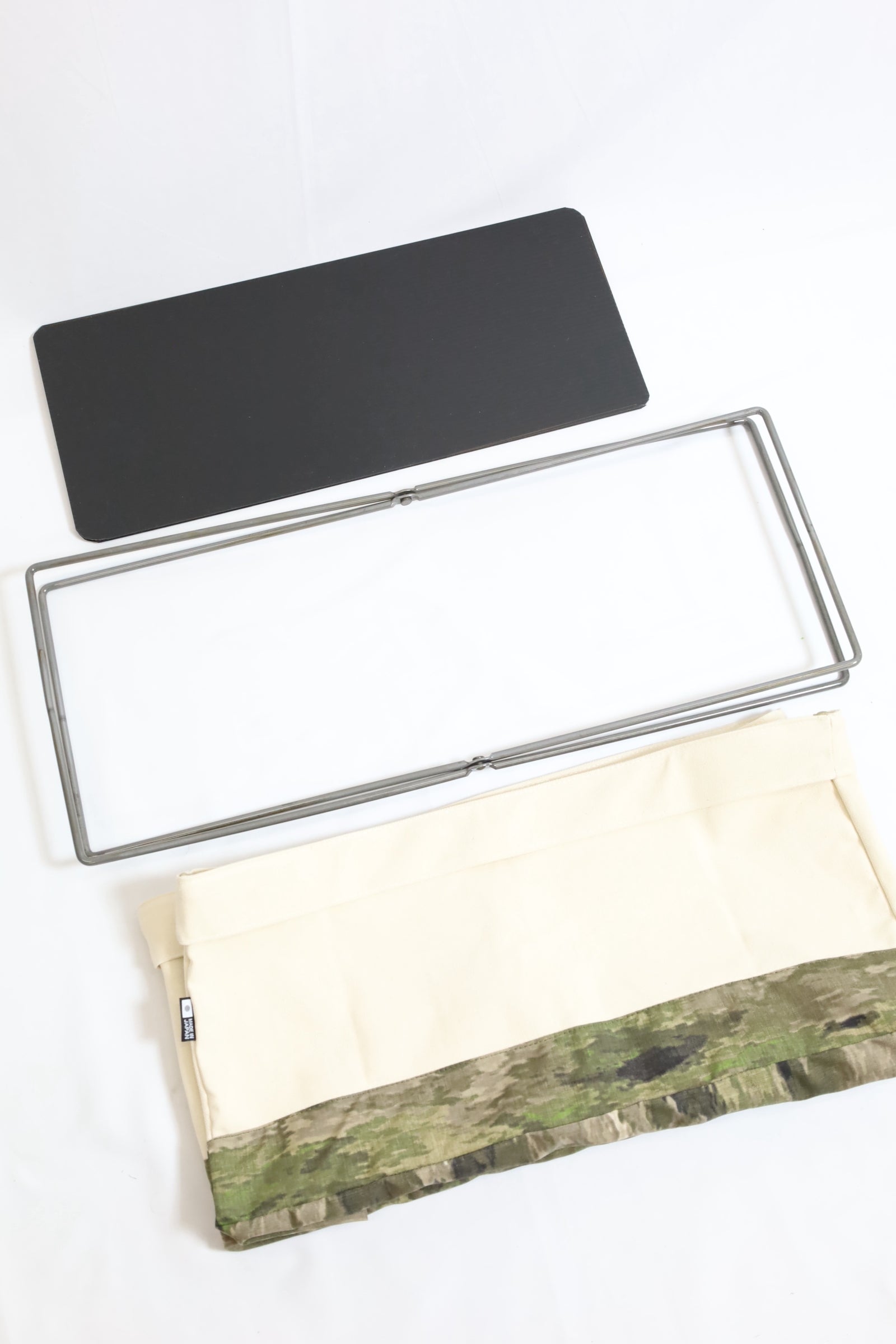 NATAL DESIGN × RIDE BAG　FOLDING BOX LOW NATAL DESIGN (ネイタルデザイン) 収納ケース レトロストライプ