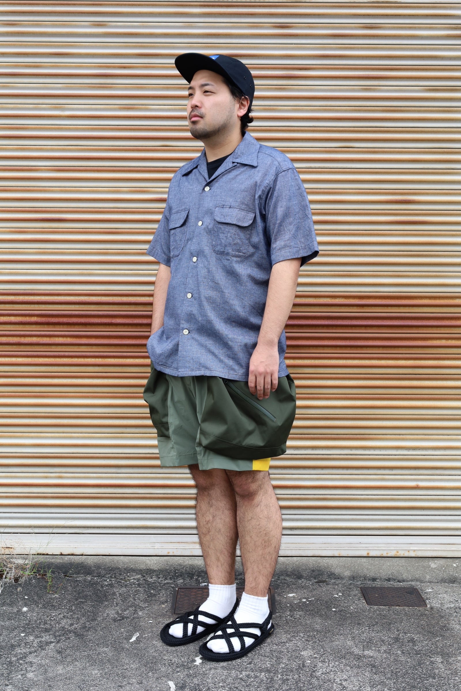 TROVE×GEAR HOLIC / TROVE x 岡部文彦 / BIG POCKET SHORTS Ver:12 ( TYPE ACTI –  redtriangle