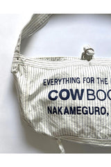 COW BOOKS / News Boy Bag-White