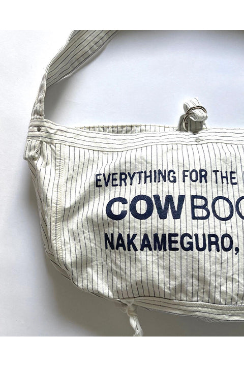 COW BOOKS / News Boy Bag-White