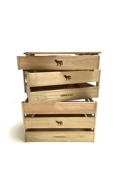COW BOOKS / Wood Box X-Small – redtriangle