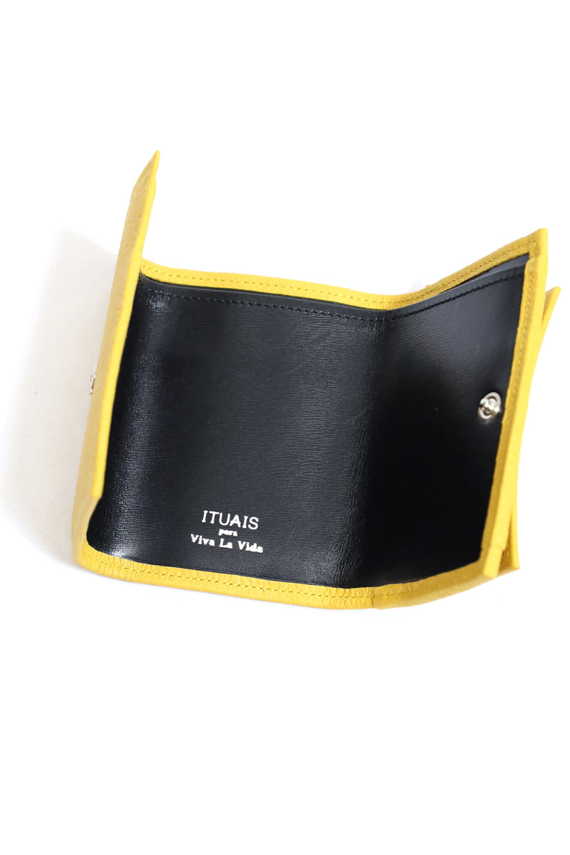 ITUAIS / TTAURILLON Compact Wallet-Curry (Yellow)