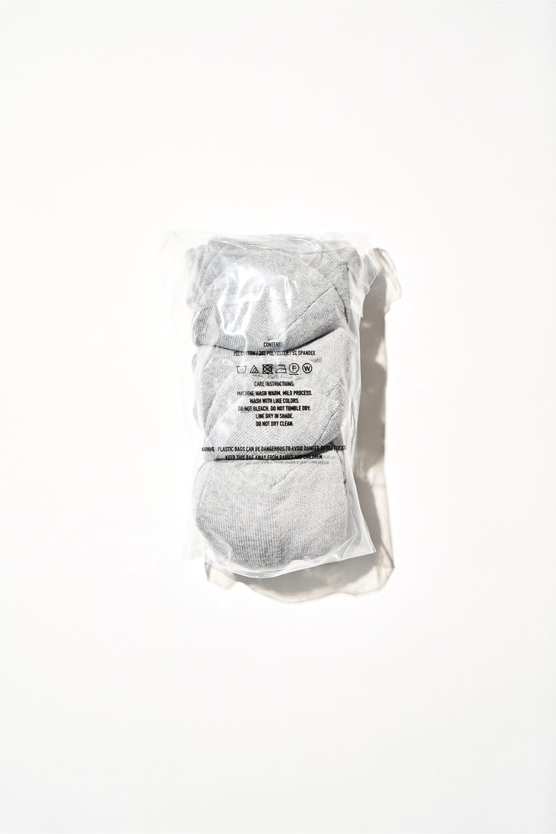 Fresh Service / Original 3-Pack Short Socks - Gray