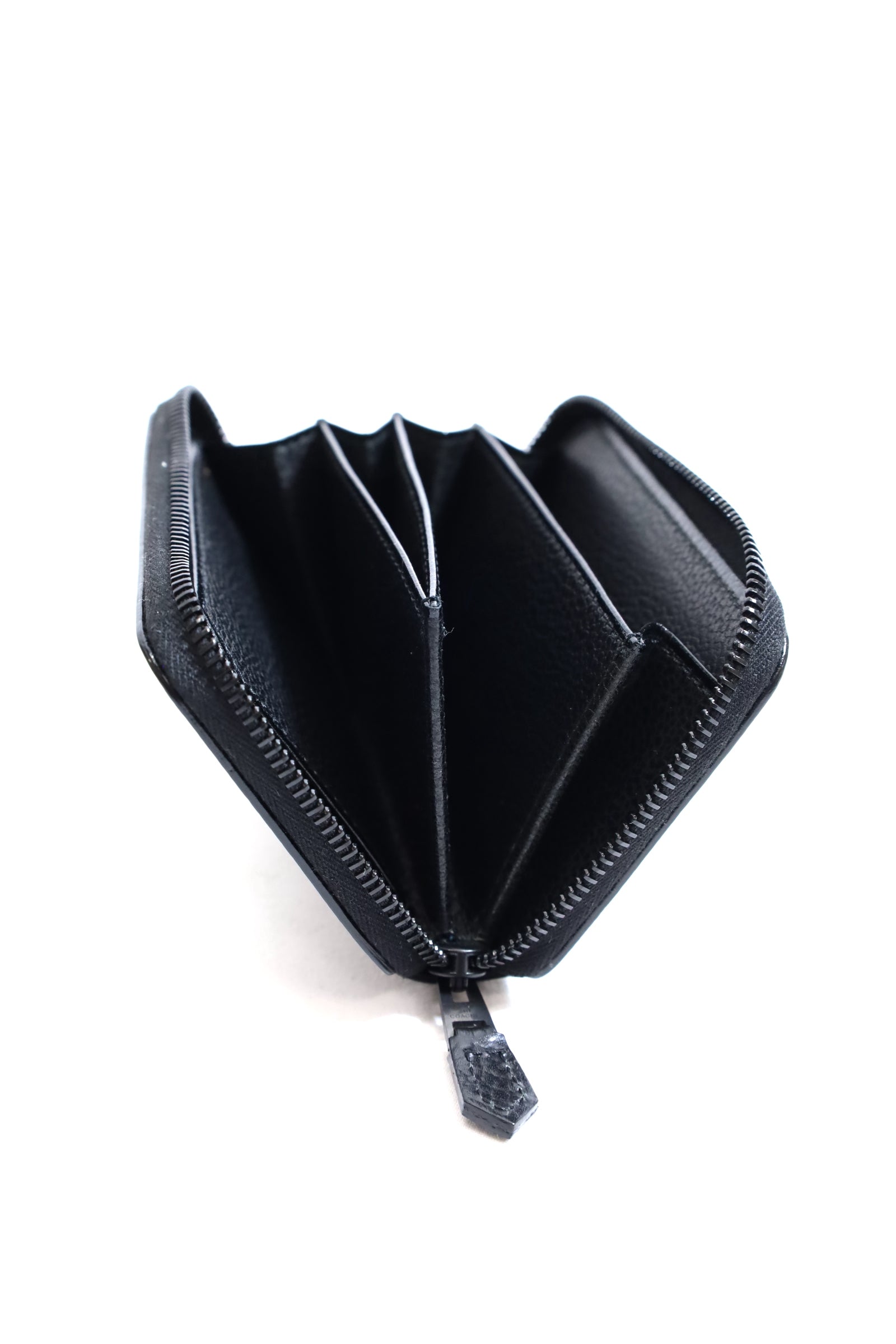 新品 foot the coacher SHORT ZIP WALLET foot the coacher / Short Zip Wallet-Black Embossed – redtriangle