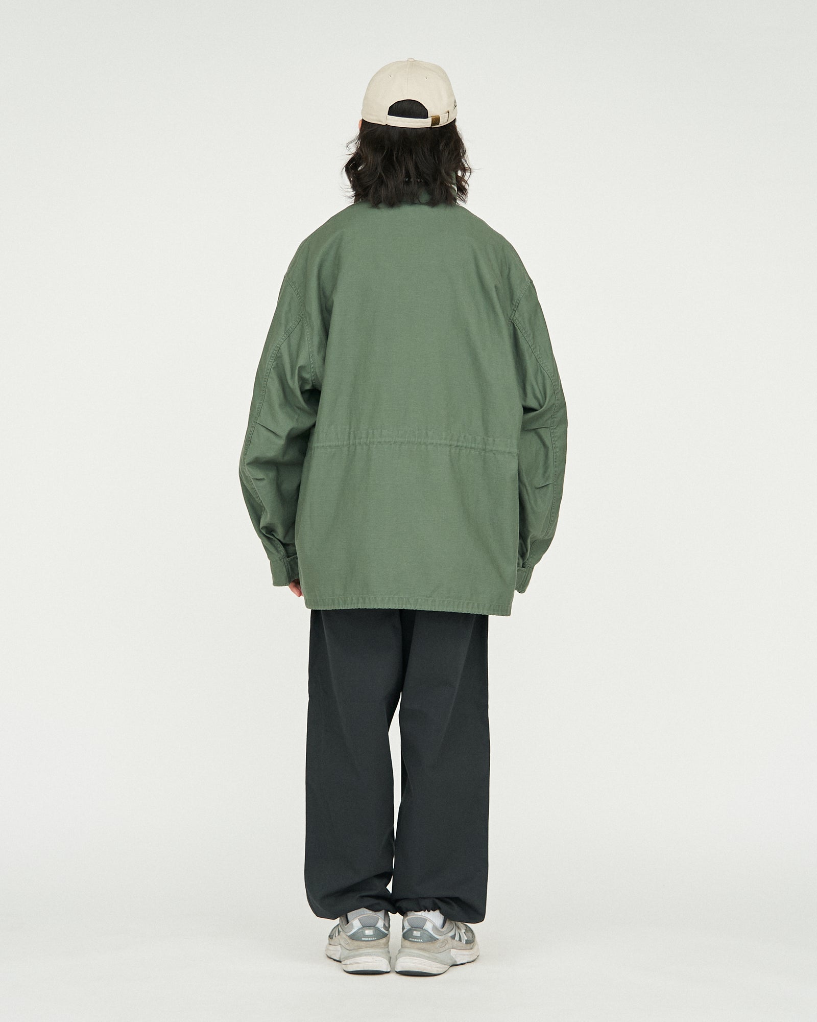 Fresh Service / Back Satin Field Jacket - Green – redtriangle