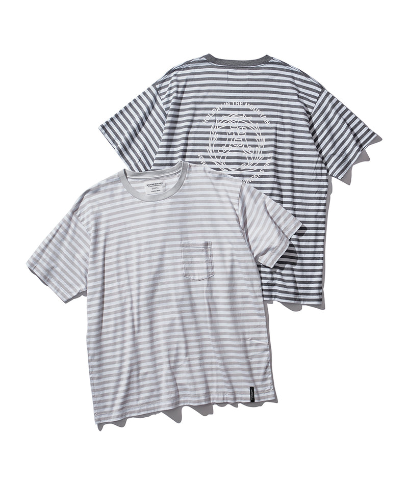 Mountain Research / Border S/S Tee - Gray
