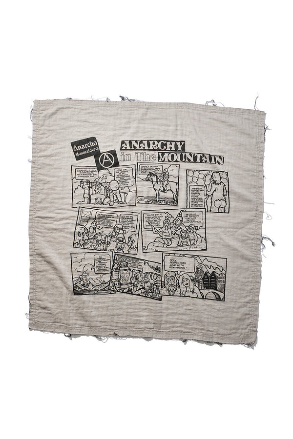 Mountain Research / Gauze Stole (square)