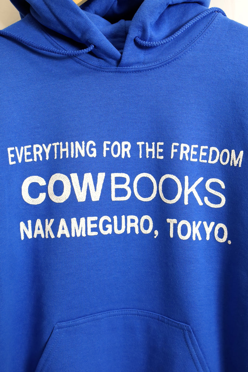 COW BOOKS / Book Vendor hoodie (Royal)