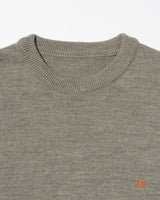 Fresh Service /  THERMAL JERSEY CREW NECK KNIT - GRAY