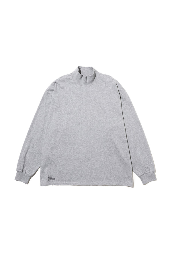 Fresh Service / 2-PACK CORPORATE  L/S MOCK NECK TEE  - H.GRAY