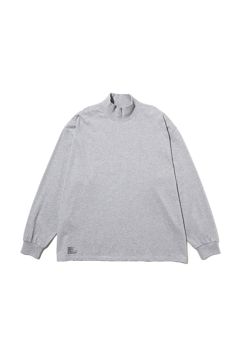 Fresh Service / 2-PACK CORPORATE  L/S MOCK NECK TEE  - H.GRAY