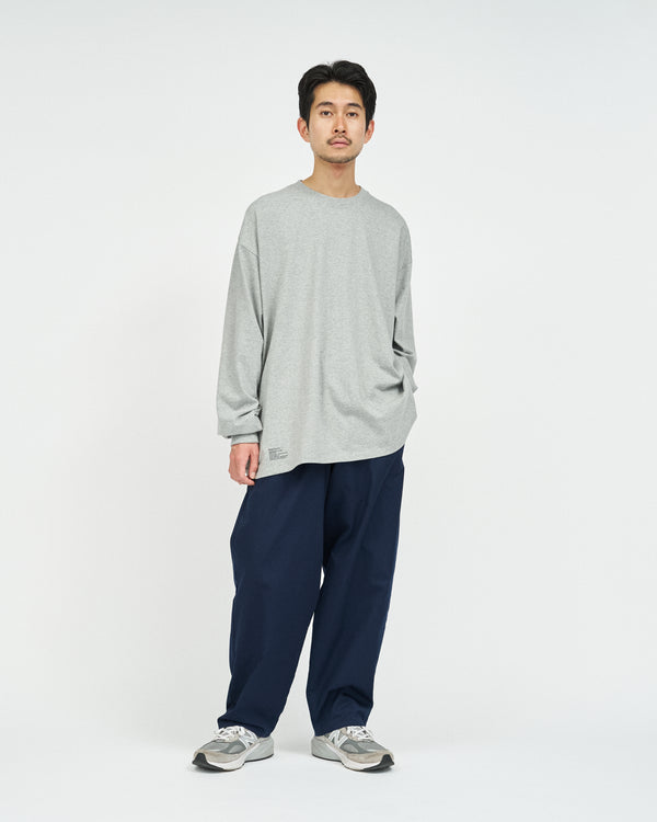 Fresh Service / 2-PACK CORPORATE L/S TEE - H.GRAY
