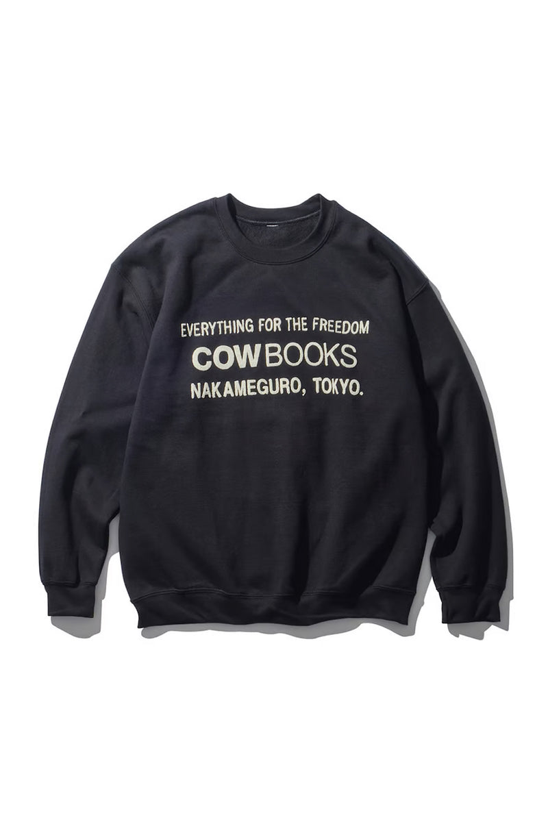 COW BOOKS/Book Vendor Sweatshirt (Logo/Ivory)