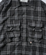 Mountain Research / Phishing PKT Shirt - C,Gray