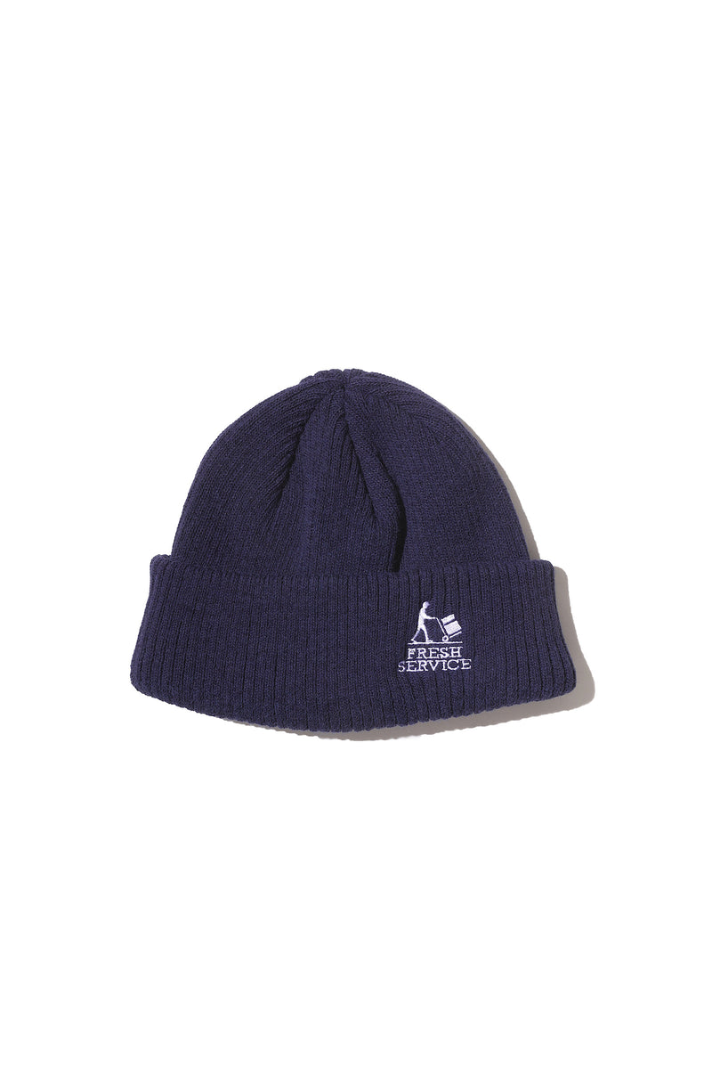 Fresh Service / THERMAL RIB KNIT WATCH CAP - NAVY