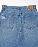 Fresh Service /  CORPORATE DENIM FIVE POCKET PANTS - LIGHT WASH
