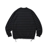 ES-U / Border LS  T-Shirt - Black Border