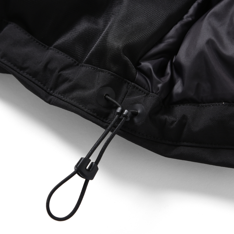 ES.1 / 3lyr down Hoodie - Navy