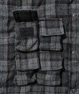 Mountain Research / Phishing PKT Shirt - C,Gray