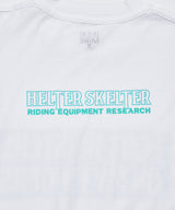 Riding Equipment Research / Logo Tee (MINE) - RER190/White*T.BLUE