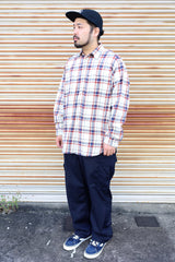 BAMBOO SHOOTS x Mountain Research / HIKING FLANNEL SHIRT