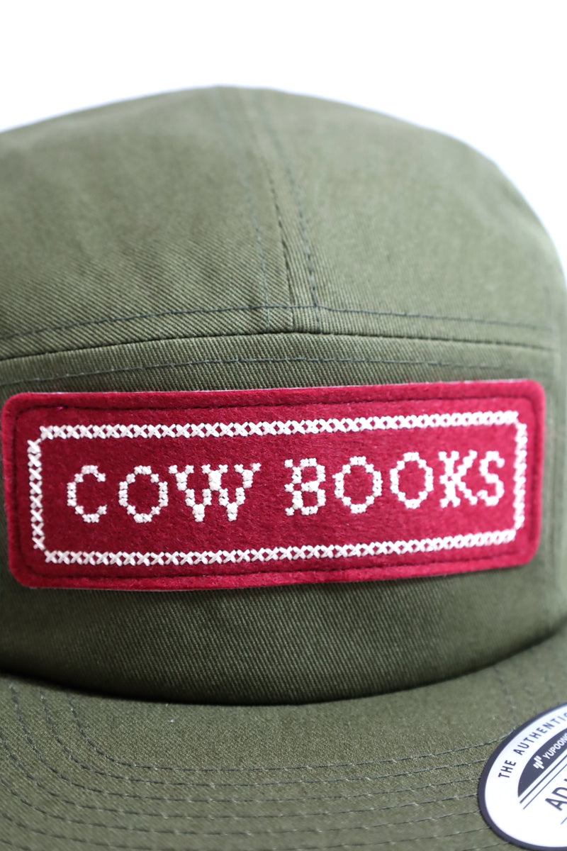 COW BOOKS / Jet Cap (Cross-stitch Logo Wappen)-Olive