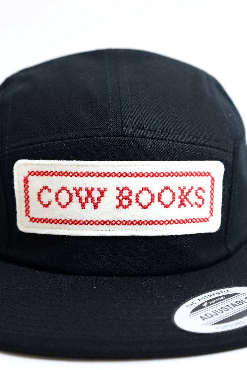 COW BOOKS / Jet Cap (Cow Wappen)-Black