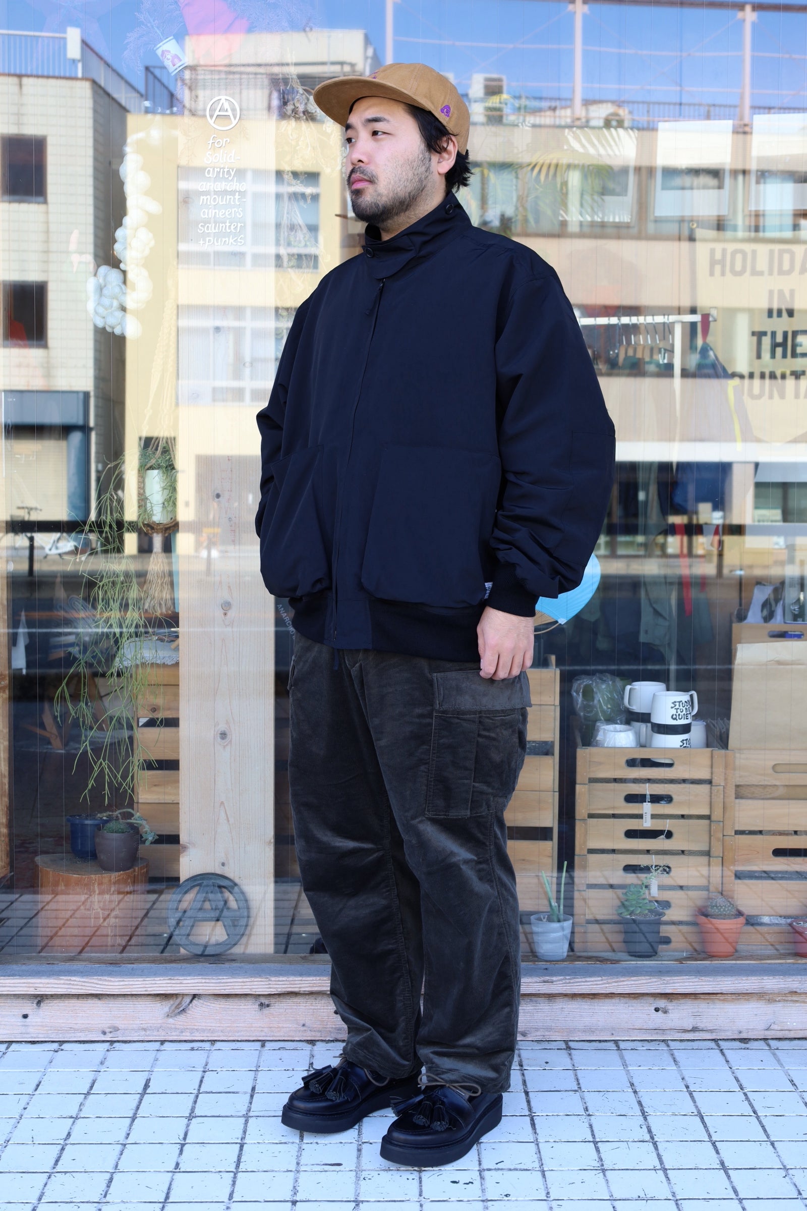 SASSAFRAS / D/C Armor Jacket-Black – redtriangle