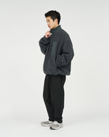 Fresh Service / HEAVY FLEECE ZIP-UP JACKET - Gray