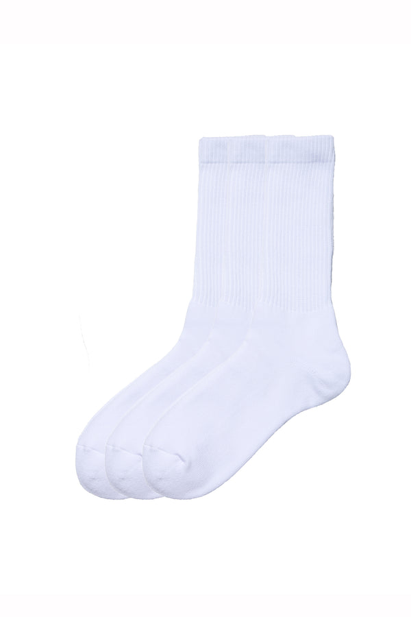 Fresh Service / Original 3-Pack Socks - White