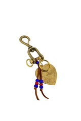 RE.ACT/New vintage Snap hook Key holder (Heart)