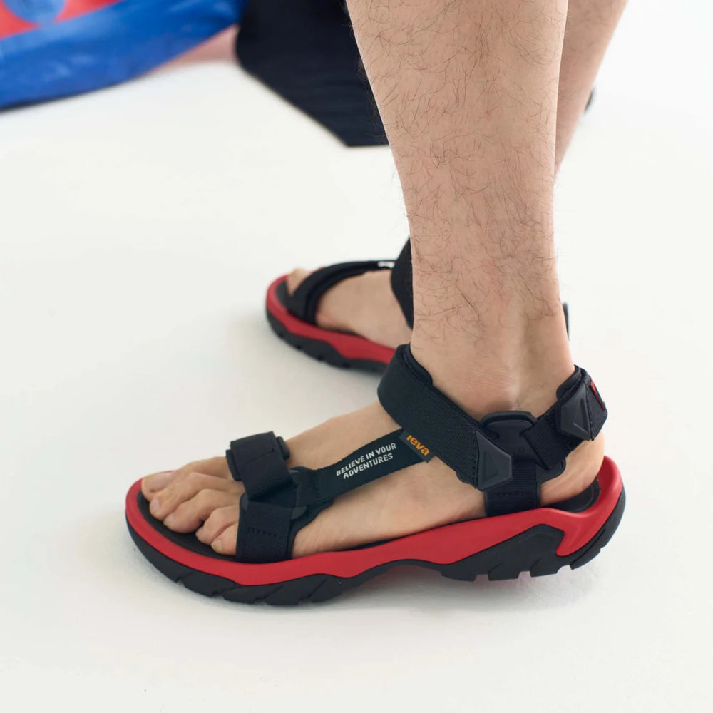 NANGA TEVA TERRA FI FIVE ブラック　レッド　27センチ NANGA NANGA×TEVA TERRA FI FIVE / ナンガ×テバ テラ ファイ