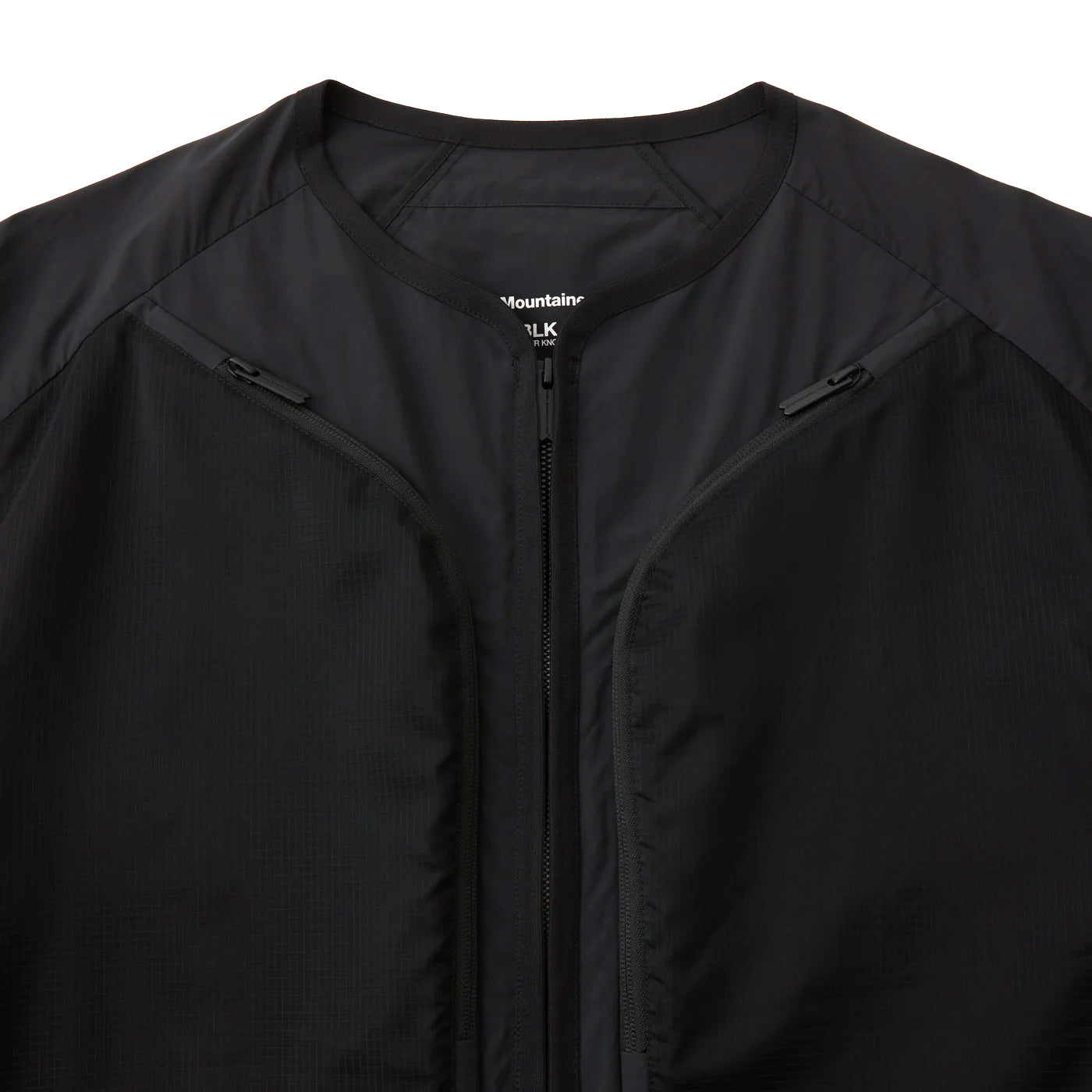 ジャケット・アウター POLYESTER TAFFETA NO COLLAR BLOUSON BLK2 BLK / POLYESTER TAFFETA NO COLLAR BLOUSON - BK2471203
