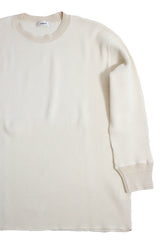 alvana / Tanguis Waffle Vintage L/S Tee-Ivory