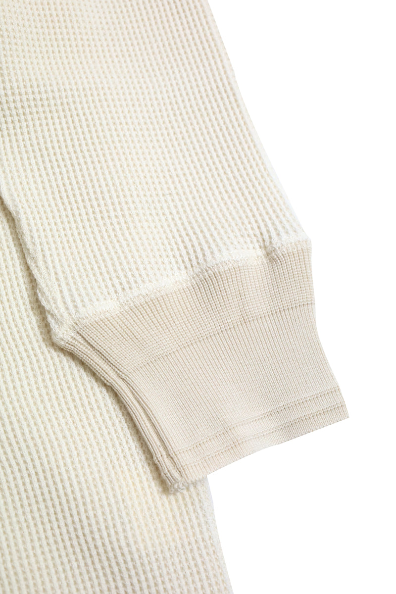 alvana / Tanguis Waffle Vintage L/S Tee-Ivory