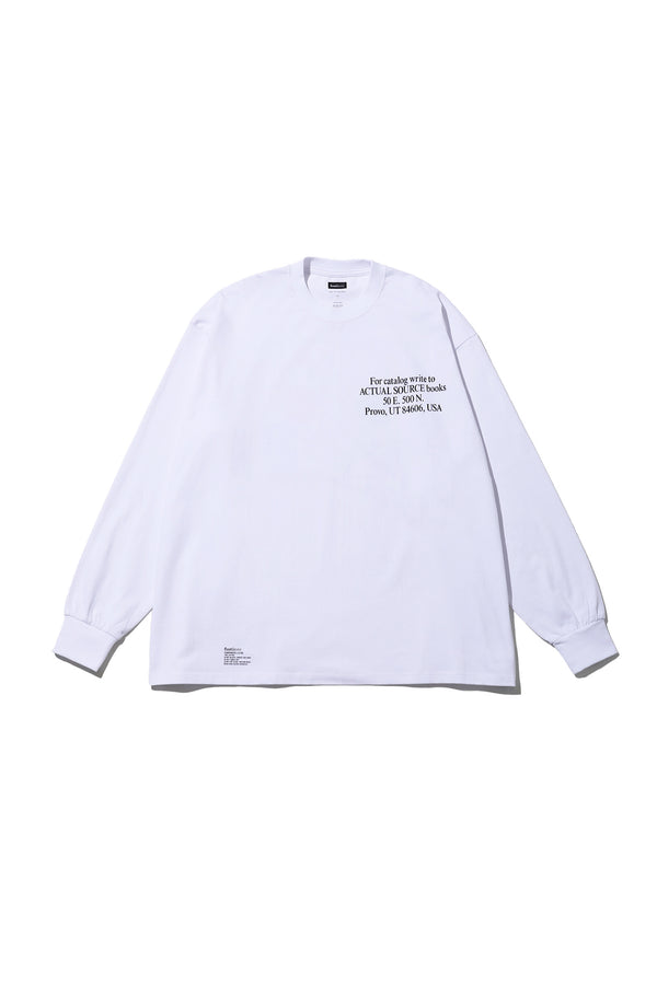 Fresh Service / AS×FS CORPORATE L/S TEE “PLAYFUL” - WHITE