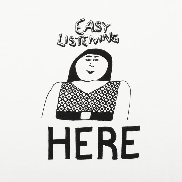 TACOMA FUJI RECORDS / EASY LISTENING HERE Tee - White
