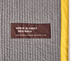 Horse Blanket Research / Padded Blanket-Charcoal/ Mustard