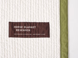Horse Blanket Research / Padded Blanket-Tea Green