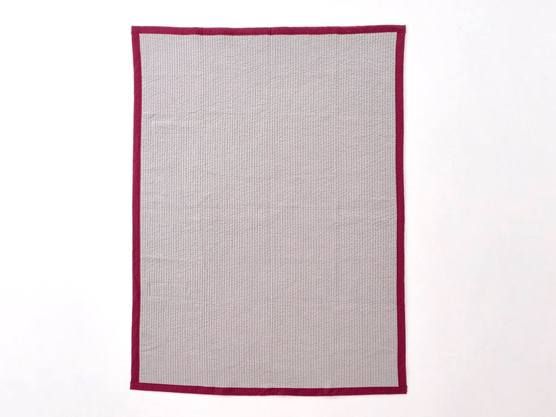 Horse Blanket Research / Padded Blanket-Gray/Burgundy