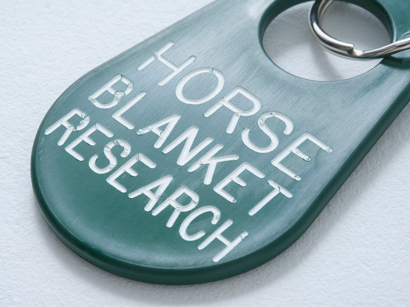 Horse Blanket Research / HBR Keytag-Green