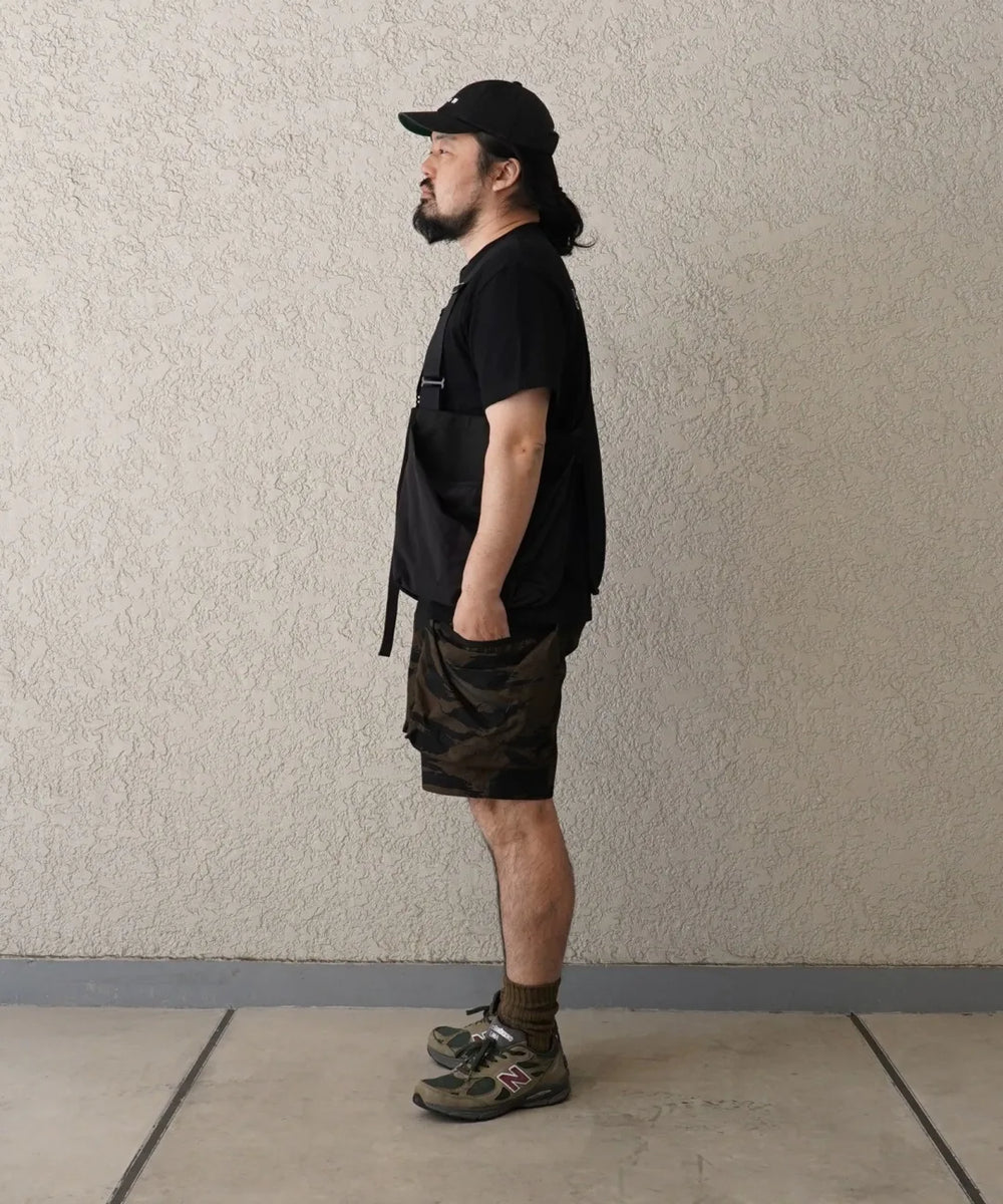 TROVE×GEAR HOLIC / TROVE x 岡部文彦 / BIG POCKET VEST / BLACK – redtriangle