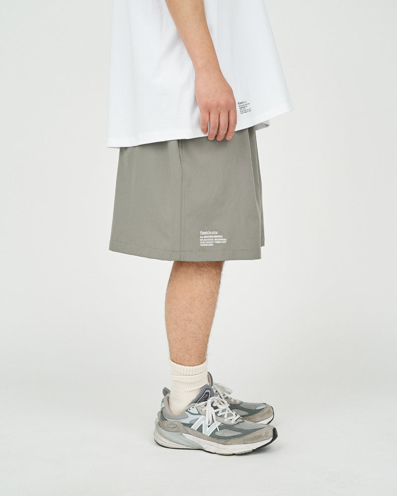 Fresh Service / AS×FS ALL WEATHER SHORTS "ADDRESS" - GRAY