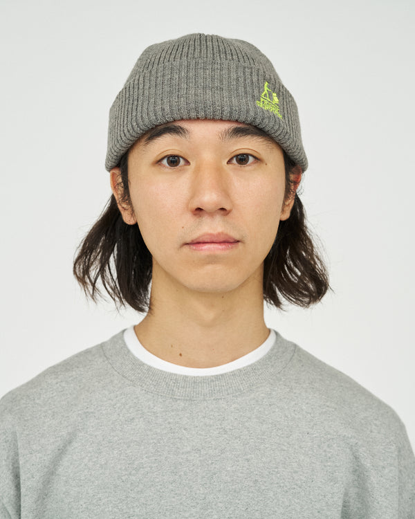 Fresh Service / THERMAL RIB KNIT WATCH CAP - GRAY