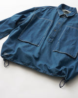 Fresh Service / Denim Pullover Shirt - Fade Indigo