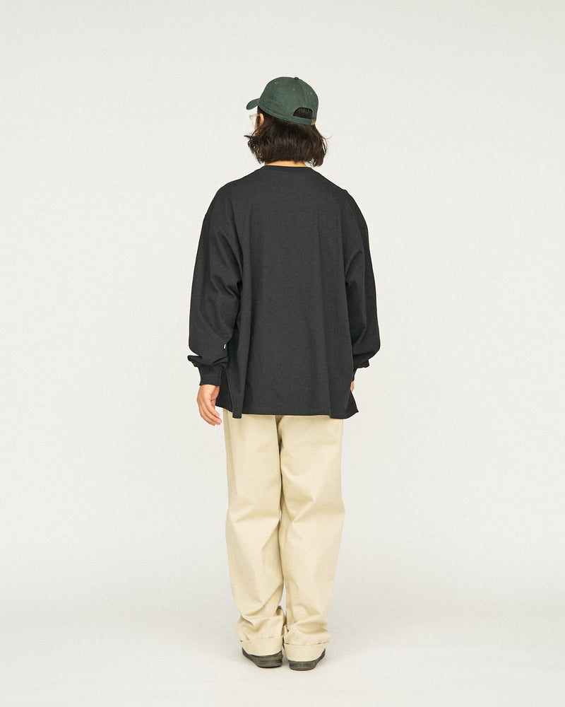 Fresh Service / 2-PACK CORPORATE L/S TEE - BLACK