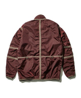 Riding Equipment Research / Shirring JKT. w/ expand panel - Wine